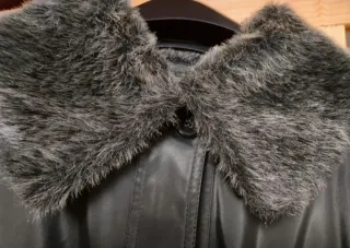 Giacca lunga imbottita vintage