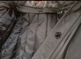 Giacca lunga imbottita vintage