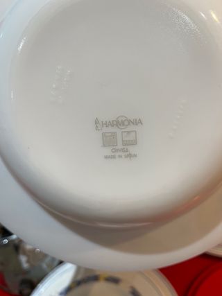 Vajilla Harmonia Sevilla