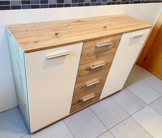 Mueble Cajones y Puertas 120x35x85