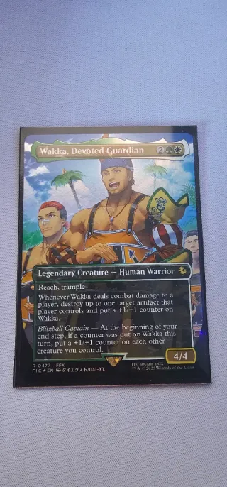 Wakka, Devoted Guardian MTG Carta