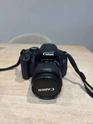 Canon EOS 600D Cámara + micro rode
