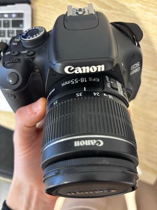 Canon EOS 600D Cámara + micro rode