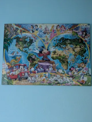 Puzzle Disney Mundo Personajes