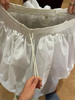 Cancán Fallera Blanco