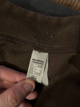 Forro polar Quechua media cremallera L