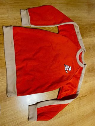 Sudadera El Niño Baggy Fit Naranja Beige