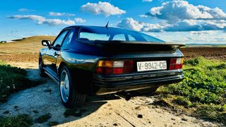 Coche Clasico Porsche 944 año 1983 negro