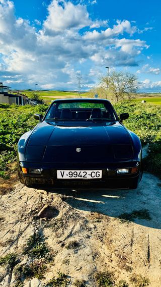 Coche Clasico Porsche 944 año 1983 negro
