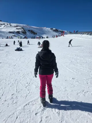 Pantalón de nieve/esquí mujer rosa