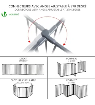 Barrera de seguridad para bebés