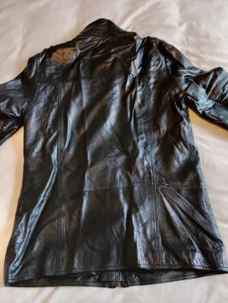 Cazadora Pepe Jeans Piel Negra Hombre