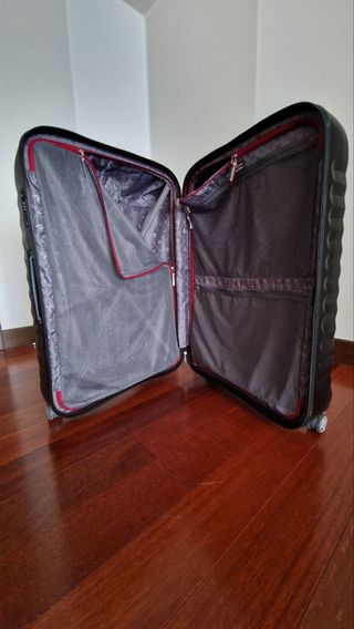 MALETAS RONCATO - NEGRO Y PLATA