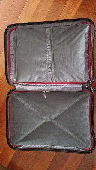 MALETAS RONCATO - NEGRO Y PLATA