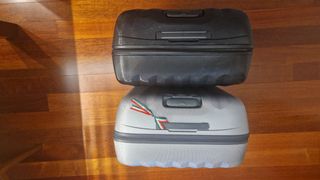 MALETAS RONCATO - NEGRO Y PLATA