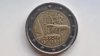 Moneda 2€ Italia 2009 Louis Braille