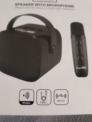 Altavoz Karaoke ALE-HOP NUEVO, PRECINTADO