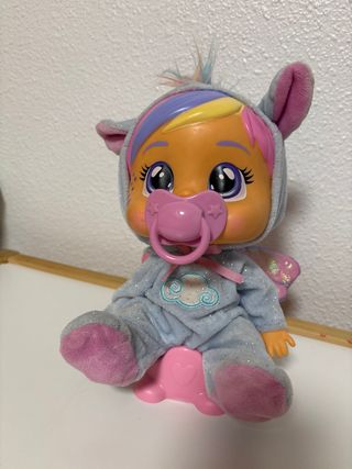 Bebé Llorón Unicornio con Accesorios