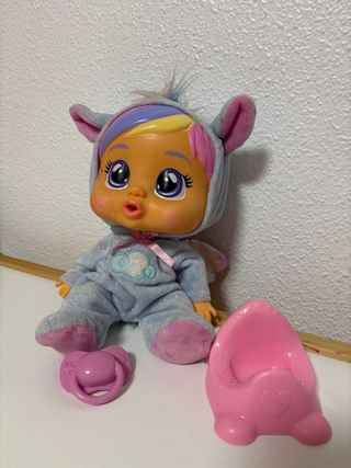 Bebé Llorón Unicornio con Accesorios