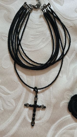 Bigiotteria vintage dark nera