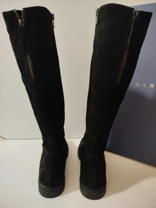 Stivali donna Albano pelle scamosciata n.41