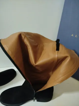 Stivali donna Albano pelle scamosciata n.41