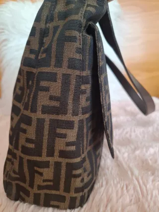 Bolso Fendi Original Marrón y Negro