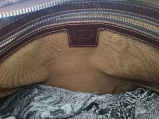 Bolso Fendi Original Marrón y Negro