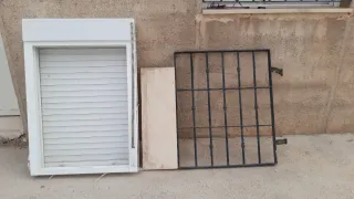 Ventana 80x100 + Reja + Repisa