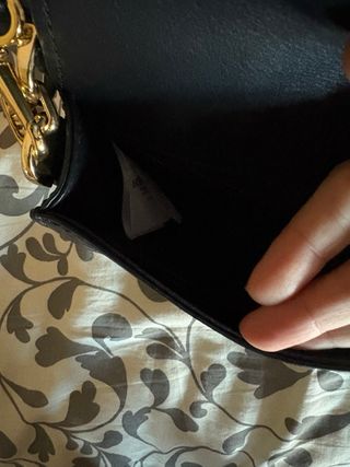 Bolso Piel Negro Ralph Lauren Bandolera