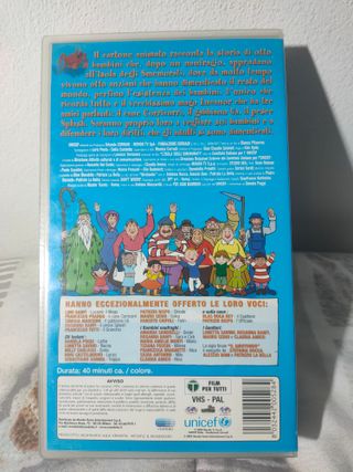 L'isola degli smemorati VHS 2004 Unicef Italia