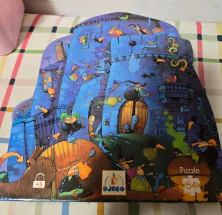 Puzzle Castillo Fantástico Brujas 54 Piezas