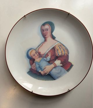 Colección Platos Porcelana Nogalda