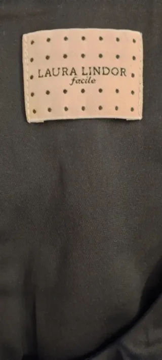 Elegante abito smanicato nero e bianco