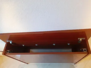 Mesa y silla de estudio ambas plegables madera