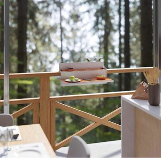 Mesa Balcón Plegable LEVIRA Blanca