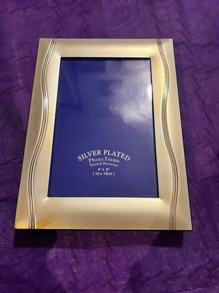 Cornice Portafoto Argentata