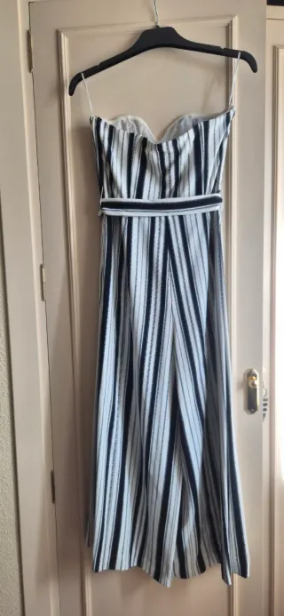 Mono H&M rayas azul marino y blanco