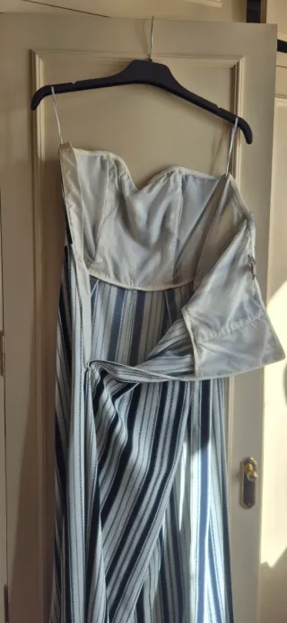 Mono H&M rayas azul marino y blanco