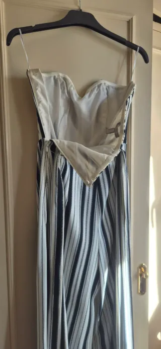 Mono H&M rayas azul marino y blanco