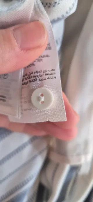 Mono H&M rayas azul marino y blanco