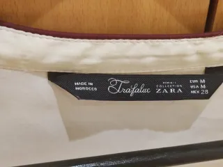 Blusa Zara Blanca