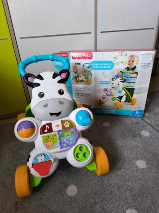 Cebra musical Fisher-Price primeros pasos