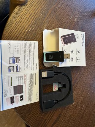 Adaptador Carplay Inalambrico iPhone y Android