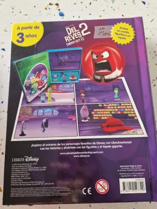 Del revés 2. Libroaventuras: Incluye un cuento,...