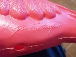 Lampada fenicottero vintage