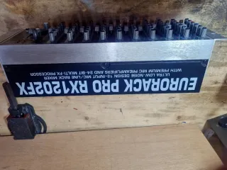 Eurorack Pro RX1202FX Mezclador Rack 12 Entradas