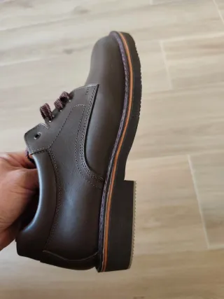 Zapatos de cuero marrones talla 40 Marca Piedro