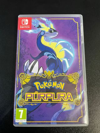 Nintendo Switch Pokémon Púrpura RPG