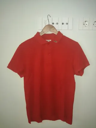 Camisa Polo Lacoste Roja
